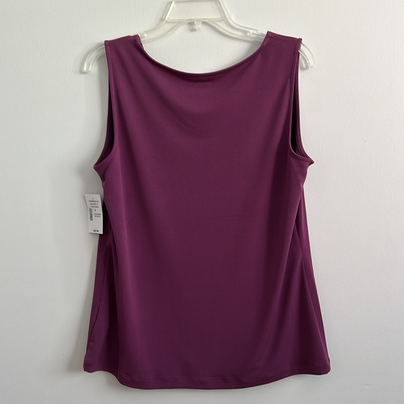 NWT Tank top size L, burgundy, by Cleo - Picture 4 of 4